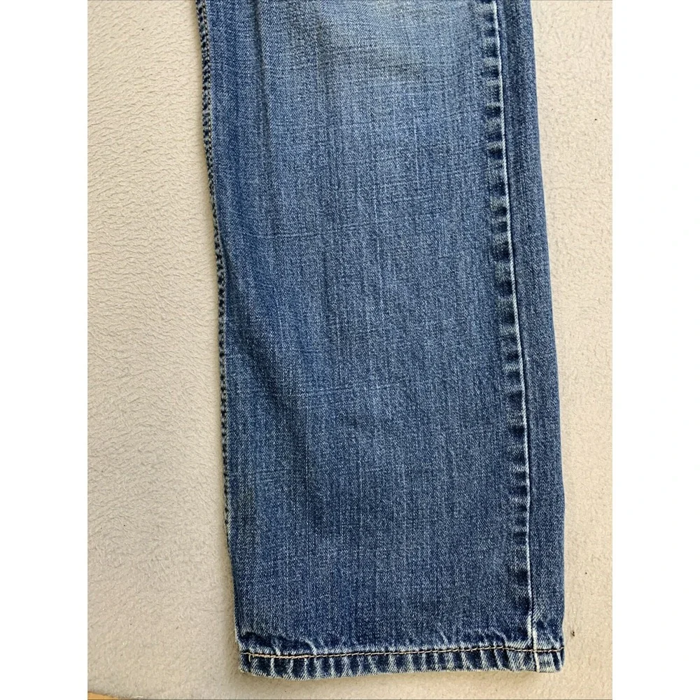 Levi's 514‎ Jeans Men's Size 34X34 Slim Straight Blue Denim 100% Cotton Pants